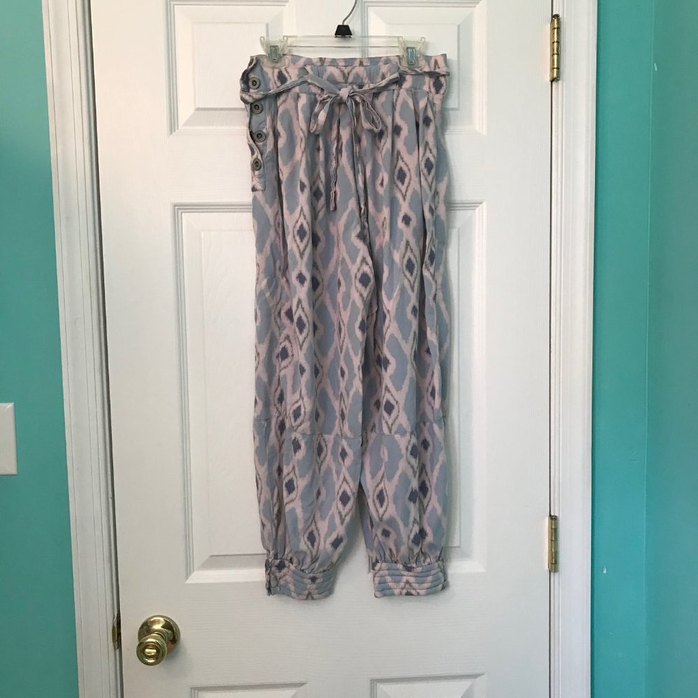 Anthropologie Button Hem Joggers - Picture 2 of 7